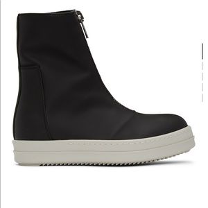 Rick Owen drkshdw zipper front boots